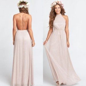 Show Me Your Mumu Collette Collar Gown